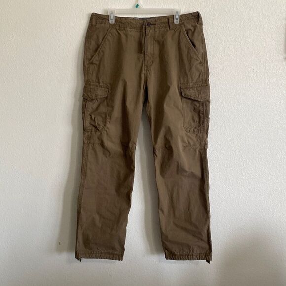 REI Men’s Cotton/Nylon Mix Cargo Pants Size 36 - Picture 1 of 7
